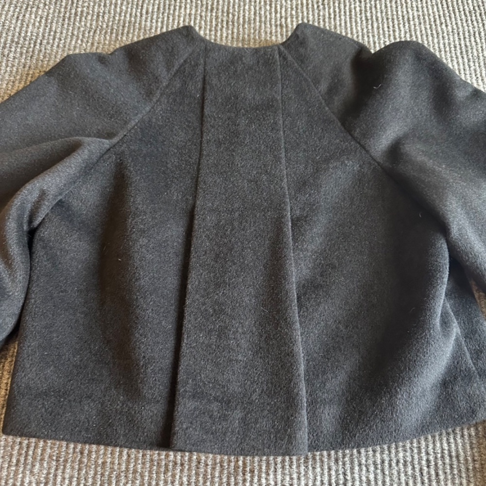 Etcetera Angora Wool Blend Jacket In Black Women'… - image 3